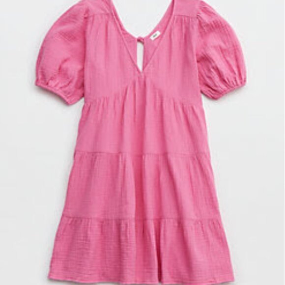 aerie Dresses & Skirts - Pink Women's Cover Up Dress - aerie